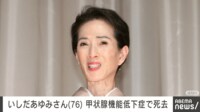 【映像】生前のいしだあゆみさん
