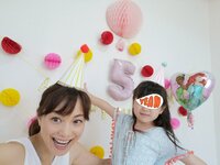 蛯原英里『5歳のお誕生日おめでとう!』