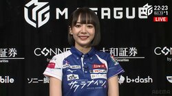 昨シーズンより3カ月も早い！美人雀士の“満開スマイル”に視聴者も祝福ラッシュ「おめでとー！！！」「オカピ、ナイストップ！！」／麻雀・Mリーグ