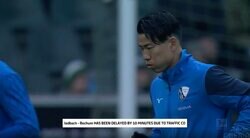 「めちゃくちゃ怖い！」「ヤバい雰囲気だな」浅野拓磨が気合いが入りすぎている衝撃シーン　試合前のウォーミングアップがやたら怖すぎる