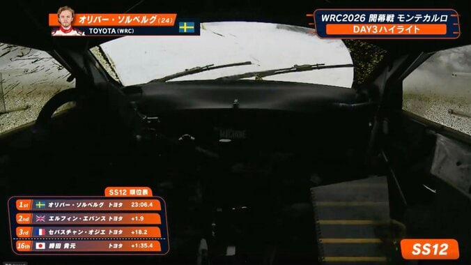 「ゲームでしかやったことない技だよ！」世界最速ラリー車が雪道で規格外のリカバリー「よく戻ったな」反響続々 3枚目