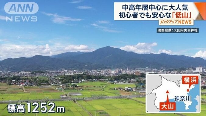 神奈川県伊勢原市「大山」