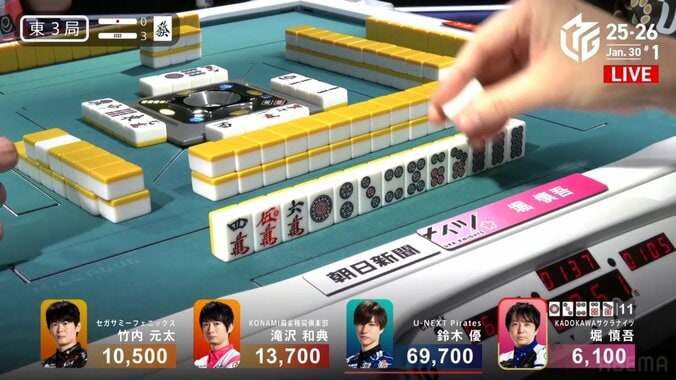 世にも珍しい6面待ち・11枚残りと悲劇の結末