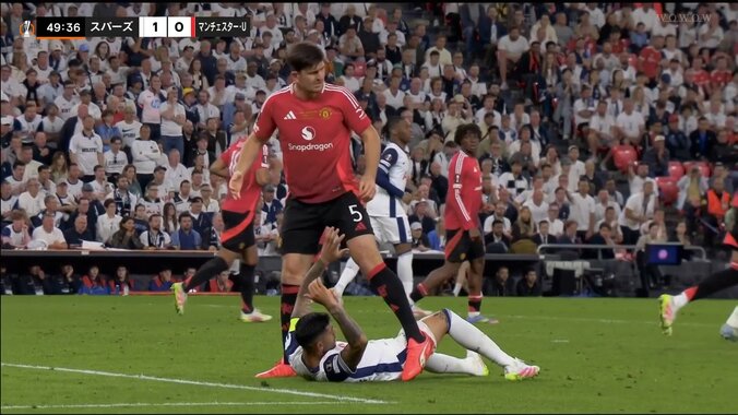 あわや喧嘩勃発！「この2人やり合ったらこえぇよ」「相撲やってる」ポジショニング争いでバチバチの組み合い→一触即発のフェイスオフでスタジアム騒然 4枚目