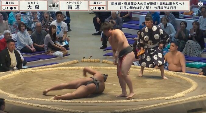 「柔道やんけ」背筋力265kgの逸材力士、たった4秒の衝撃決着に館内どよめき「圧巻」「スローでみたい」ファン熱視線 3枚目