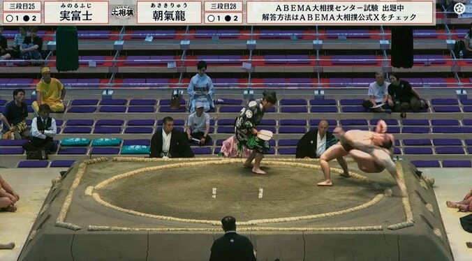 「プロレス?」「スープレックス」大相撲、まさかの体勢から静寂を破る衝撃結末 決まり手係も“長考”の“超珍手”決着 4枚目
