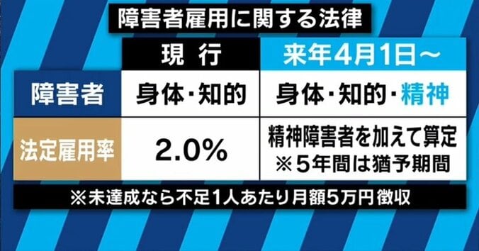 制度化だけでは解決しない　企業が精神障害者を雇用する難しさとは 4枚目