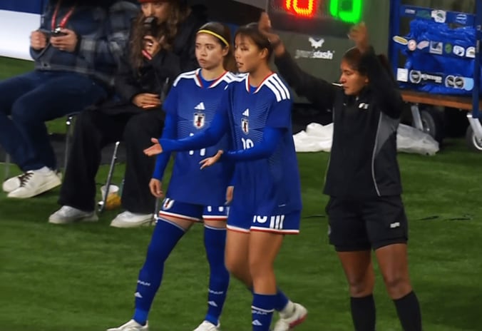 第2戦で79分からの出場だった長谷川（左）と谷川（右）は、第3戦でスタメン復帰か。