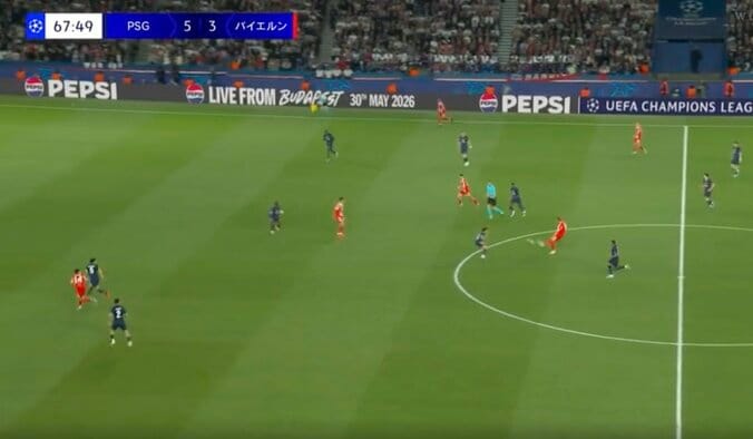 【写真・画像】何が起きた…？ 仏代表FWデンベレ、衝撃ゴラッソで“異変”「エグい」「マンガかよ！」GKが動けない…高速カットイン→股抜きショットにファン騒然　1枚目