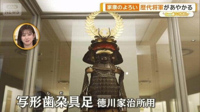 10代将軍の徳川家治公の甲冑