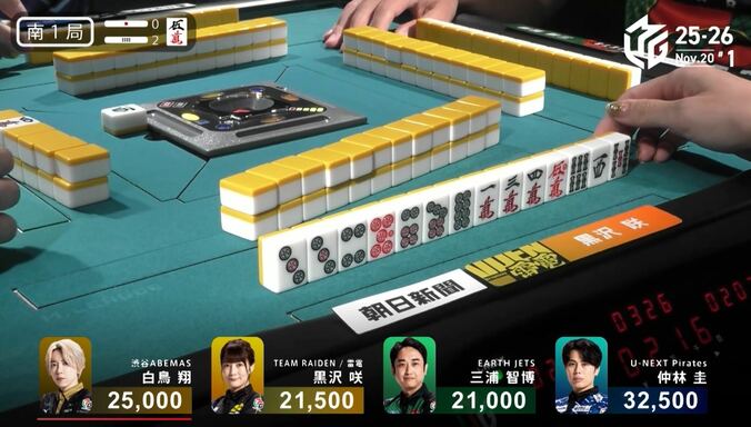 セレブ黒沢に訪れた「宝石配牌」