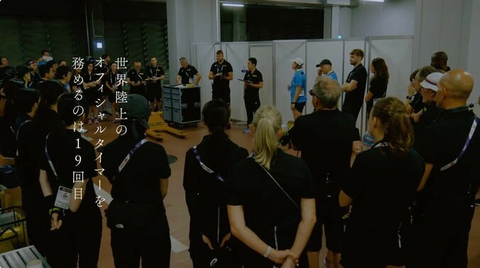 [Photos/Images] Voice Actors Hiroki Yasumoto & Chiaki Kobayashi Experience in Studio: The World of Sports Timekeeping That Records Athletes' 