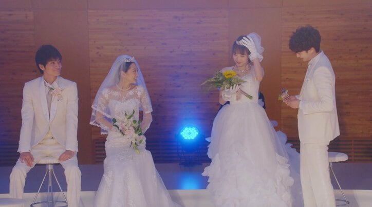 テル（稲葉友）が優（岡本夏美）をバックハグ！人気ペアのカップル成立に視聴者歓喜　『御曹司ボーイズ』最終回