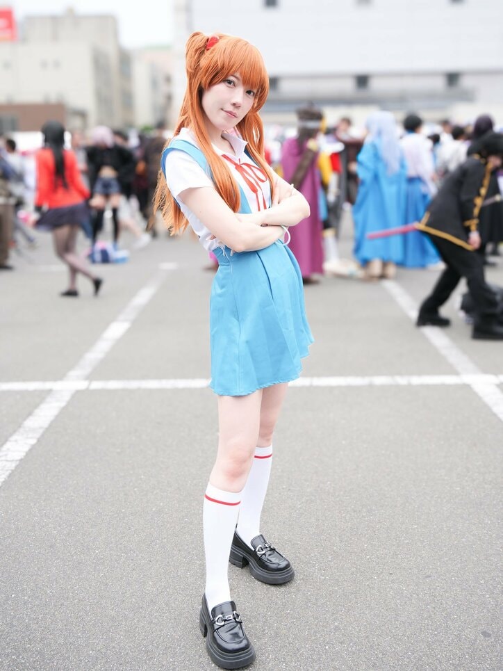 [Photos/Images] 【簡体字】大阪的一家咖啡酒吧的店员挑战了《エヴァ》中的アスカ的角色扮演！“我特别注意了她的坚韧和傲娇的气质。” 6th