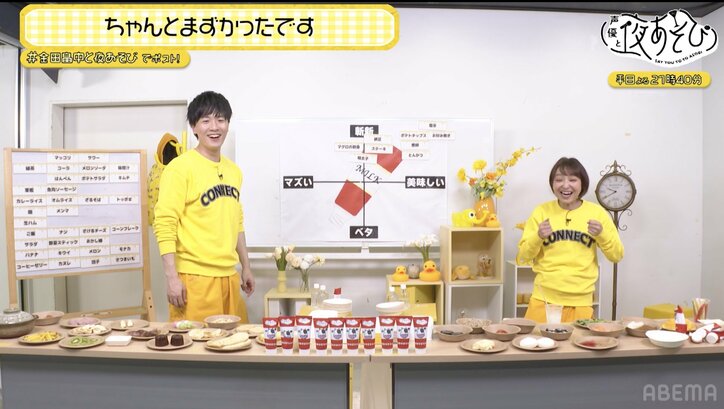 【写真・画像】金田朋子&畠中祐が練乳と合う“斬ウマ”食材を発掘も…全肯定の2人にバカ舌疑惑が浮上!? 4枚目