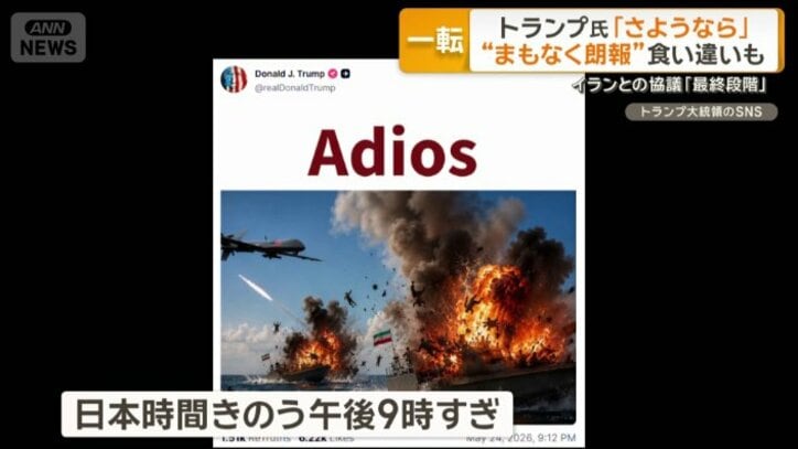 トランプ大統領が投稿した画像