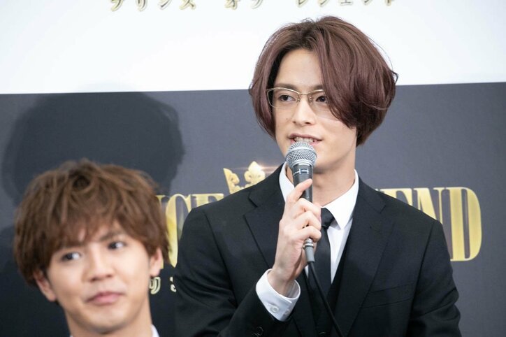 鈴木伸之、理想の王子様を告白「片寄君に抱かれるなら嬉しい」映画『PRINCE OF LEGEND』完成報告会見
