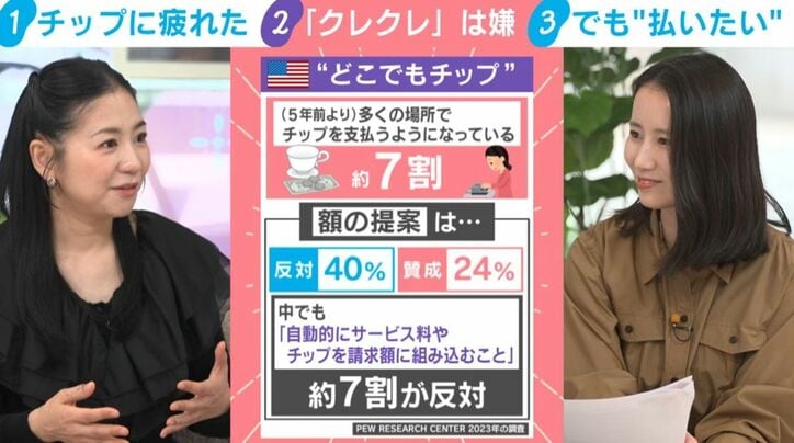 関根麻里／森川夕貴キャスター