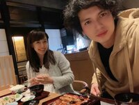 川崎希『出産前ラストうなぎ♡』