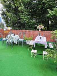 デヴィ夫人『自宅ルーフトップにて BBQ！』