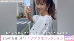 ほしのあき（47）、高級ブランドの“ヘアアクセコレクション”を公開 「可愛いリボンを見つけると買っちゃうよねー」