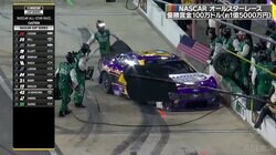 ピットインも「止まらない」 “悪童”ドライバーを襲った衝撃トラブル「サスペンションも曲がっちゃってて」あわやウォール衝突