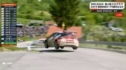 ここでジャンプするのかよ！狭すぎる公道でラリー車“空飛ぶ”狂気の瞬間 目の前は民家「観客につっこみそうで怖いｗ」あり得ない光景に反響
