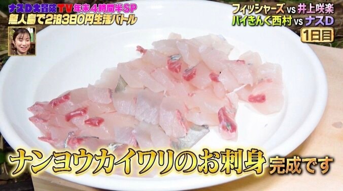 ナスD「釣った魚を美味しく食べる方法」を伝授！無人島で絶品料理の数々が完成 2枚目