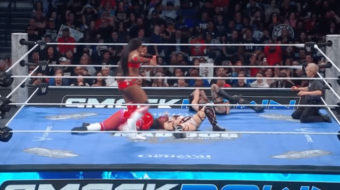 その後もラッシュは涼しい顔で反撃