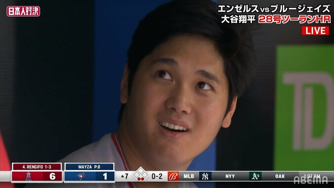 大谷翔平、2日連続での“SHO TIME”10試合ぶり28号＆猛打賞 前日は好投で11勝目と投打で大活躍 チームも好調3連勝 1枚目