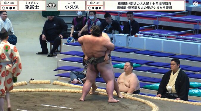 「控え力士の表情w」土俵下、カメラが捉えてしまった“オモシロ”光景 「面白すぎるだろ」「愛されキャラ」ファンほっこり 3枚目