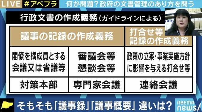 「政府の説明はそもそも間違っている」公文書管理をめぐる変化が逆戻り?専門家会議の議事録問題の背景は 6枚目