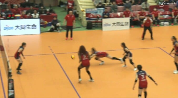 急落下で見事なエース