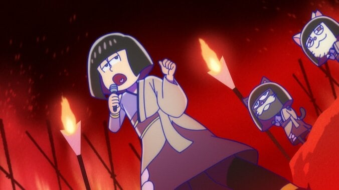 アニメ「おそ松さん」第4期未放送の第13話「ザ・マツノテン」が6月13日にTV初放送！場面カット到着 4枚目