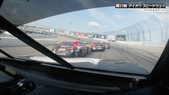 トヨタトヨタトヨタ…米レースで“3台全てトヨタの同士討ち”も「よく皆避けましたよね」放送席も唸った後続の“神回避” 2枚目