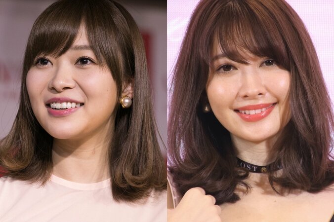 指原莉乃、小嶋陽菜との“ピンクまみれ”2ショットを公開「にゃんさし2人ともバリ可愛い」の声 1枚目