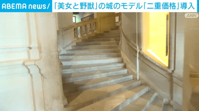 シャンボール城の階段