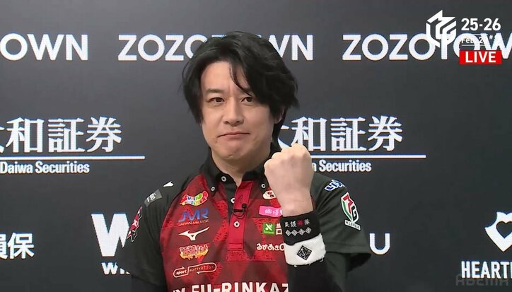 【写真・画像】内川幸太郎、志願の「ブチギレ」連投で執念の逆転トップ 自身のラスをすぐさま挽回 華麗に決めた三色同順はまさにマエストロ/麻雀・Mリーグ 1枚目