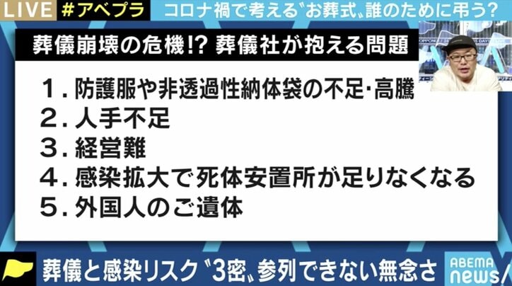 肉親の葬儀に参列できないケースが相次ぐ…コロナ禍は遺族の意識や葬儀社に変化をもらたす?