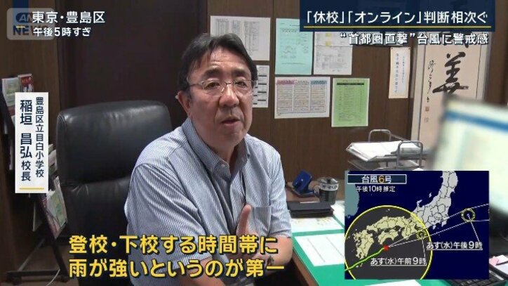 豊島区立目白小学校 稲垣昌弘校長