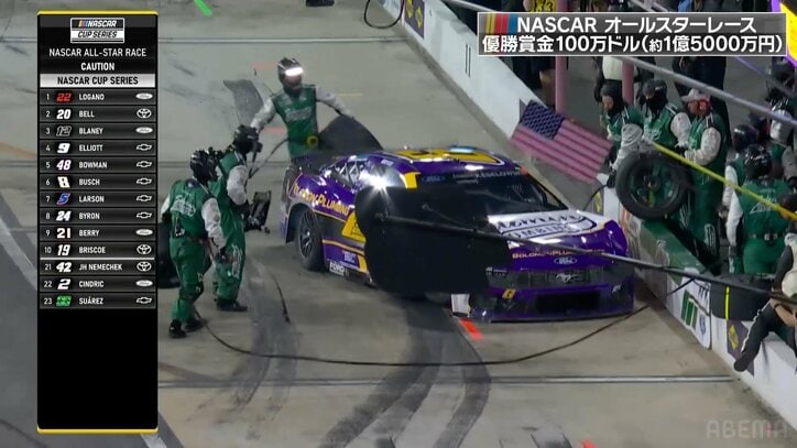 【写真・画像】ぶつけ合いながら抜く「故意のNASCARアタック」！  ストックカーレースでは「レースアクションの範疇！」　1枚目