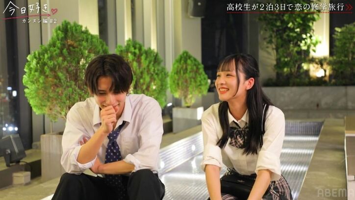 『nicola』専属モデルでスタイル抜群の高3女子、癒され度120%な話し方と笑顔に「もうだって、顔が輝いてるもん!」スタジオ絶賛『今日好き』カンヌン編第2話