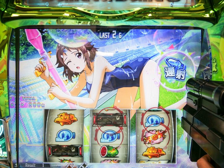 【写真・画像】《ヘカートII》の引き金を引いて勝利を掴み取れ！『スロット ソードアート・オンラインII』試打レポート　16枚目