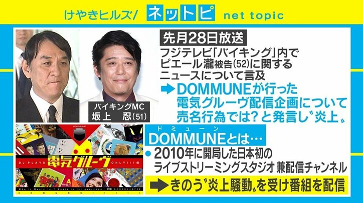 DOMMUNEの『坂上忍ONLY』アンサー企画は「作品に罪がないということを2度実証してみせた」