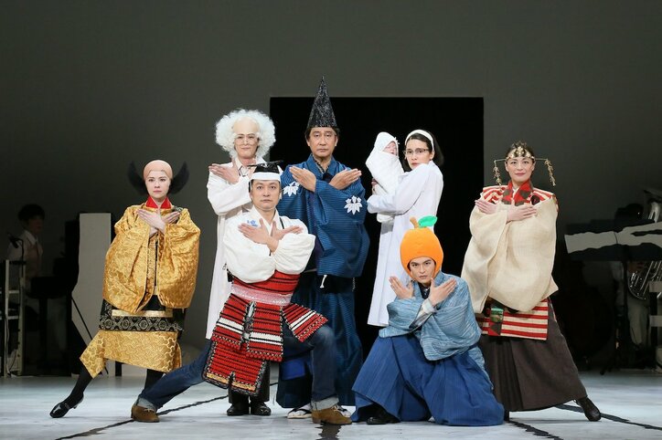 香取慎吾ら出演舞台「日本の歴史」が本日開幕 ゲネプロ写真到着