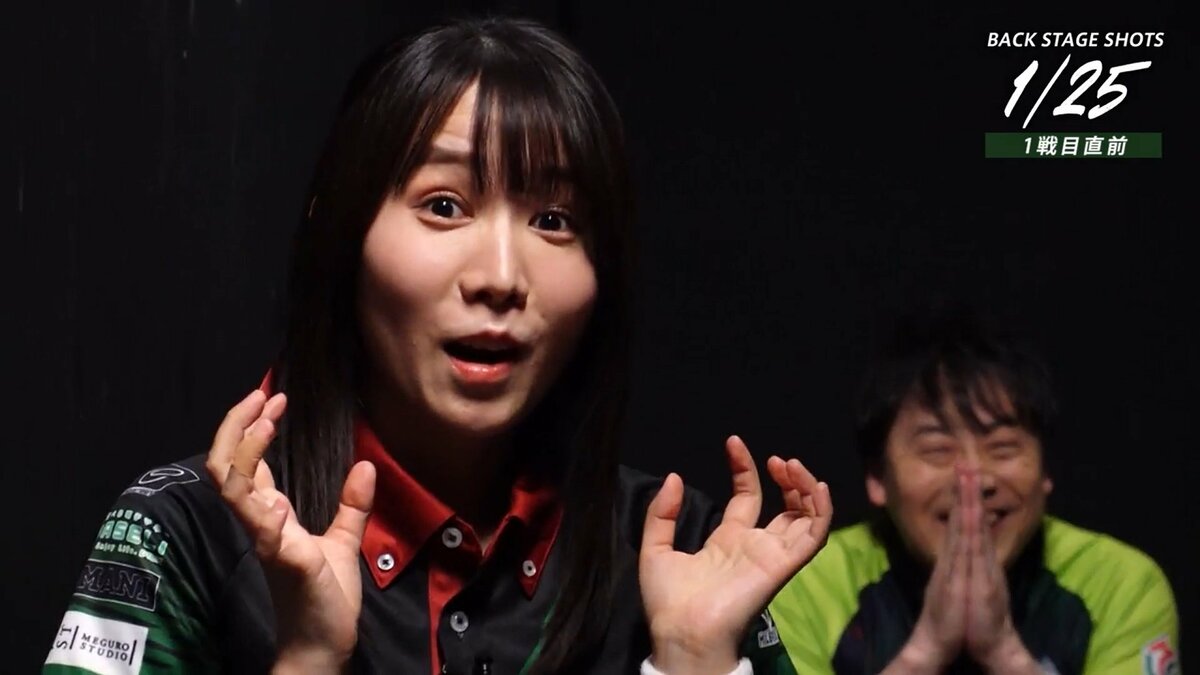 人気女流雀士の口もあんぐり 緊張の出番直前におどけた雀士が壁