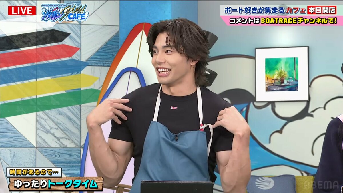 エグすぎる筋肉美、RAMPAGE武知海青の上半身に共演者驚愕 ファンも