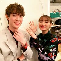 「素敵なお二人」宮沢氷魚、“だーさん”との美男美女ショットに反響