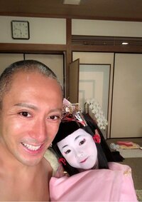 市川海老蔵、麗禾ちゃんと顔出し2ショット ファンから「とても可愛いです」の声