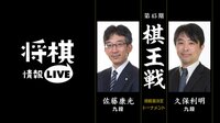 第45期棋王戦挑戦者決定トーナメント 佐藤康光九段対久保利明九段